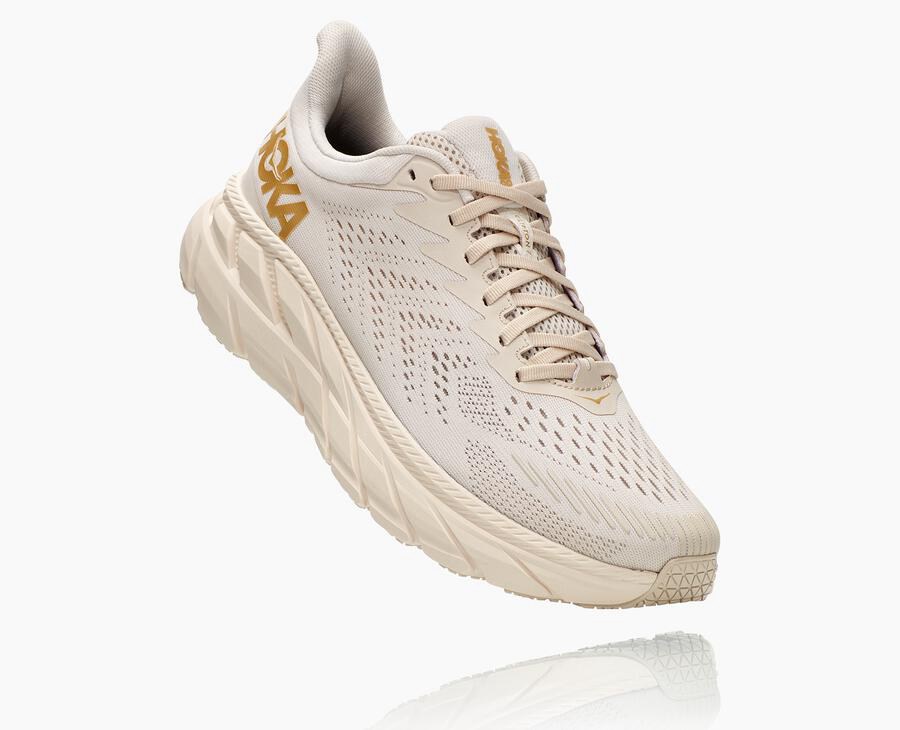 Hoka One One Løbesko Herre - Clifton 7 - Hvide - 943126FNQ